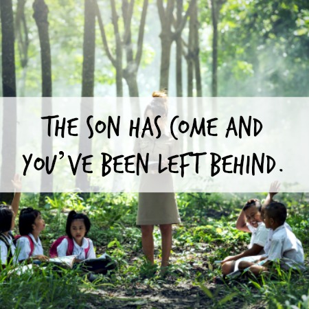 You’ve been left feature